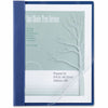 ACCO Cover Rpt Clr Frt 10Pk Blu