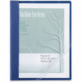 ACCO Cover Rpt Clr Frt 10Pk Blu