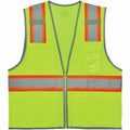 Vest Two-Tone Mesh Lime L