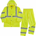 Suit Rain Ltwt Lime Xl