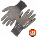 Glove Coated A4 Pu Gray Xl