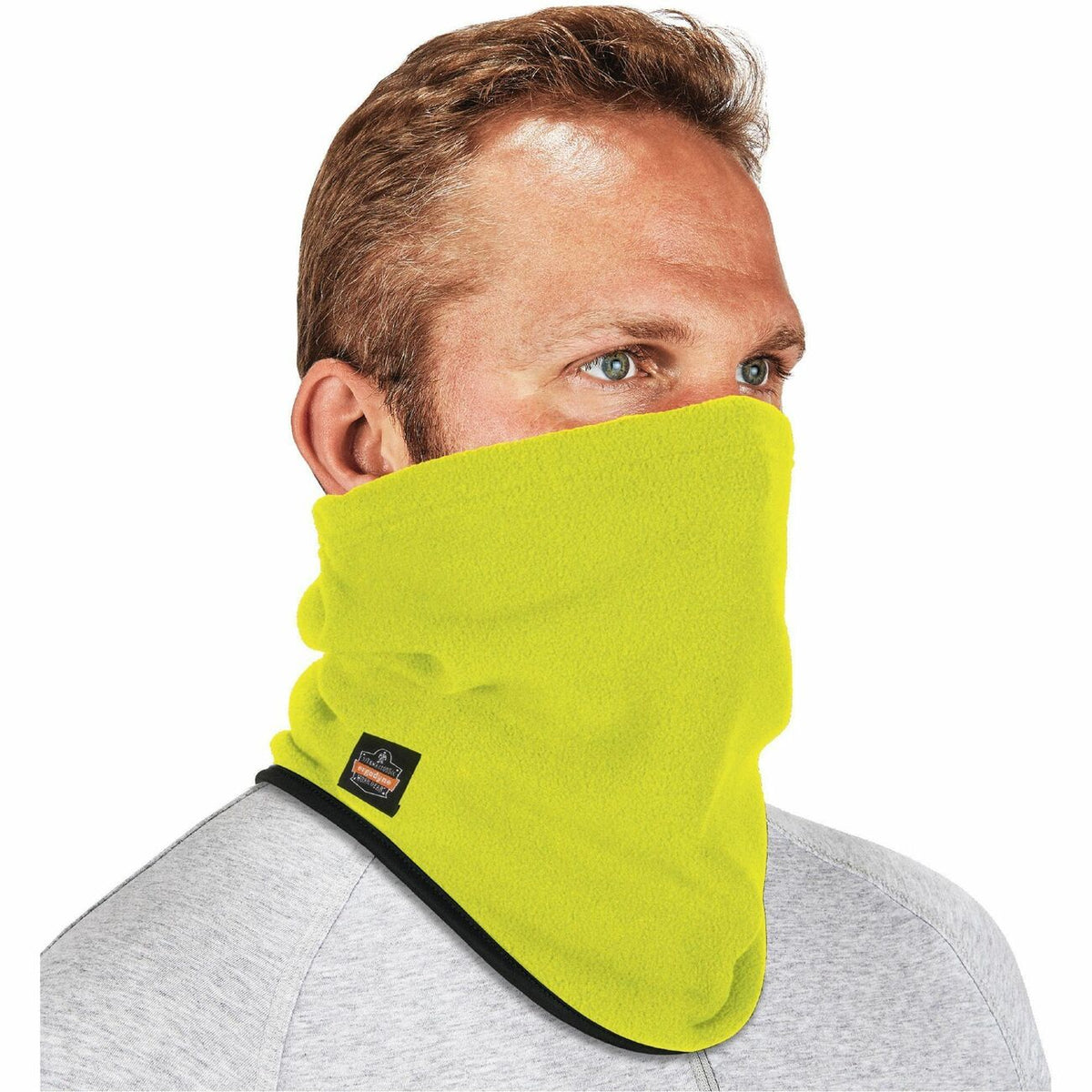 Gaiter Neck Fleece Hv Lime
