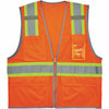 Vest Two-Tone Mesh Orange M