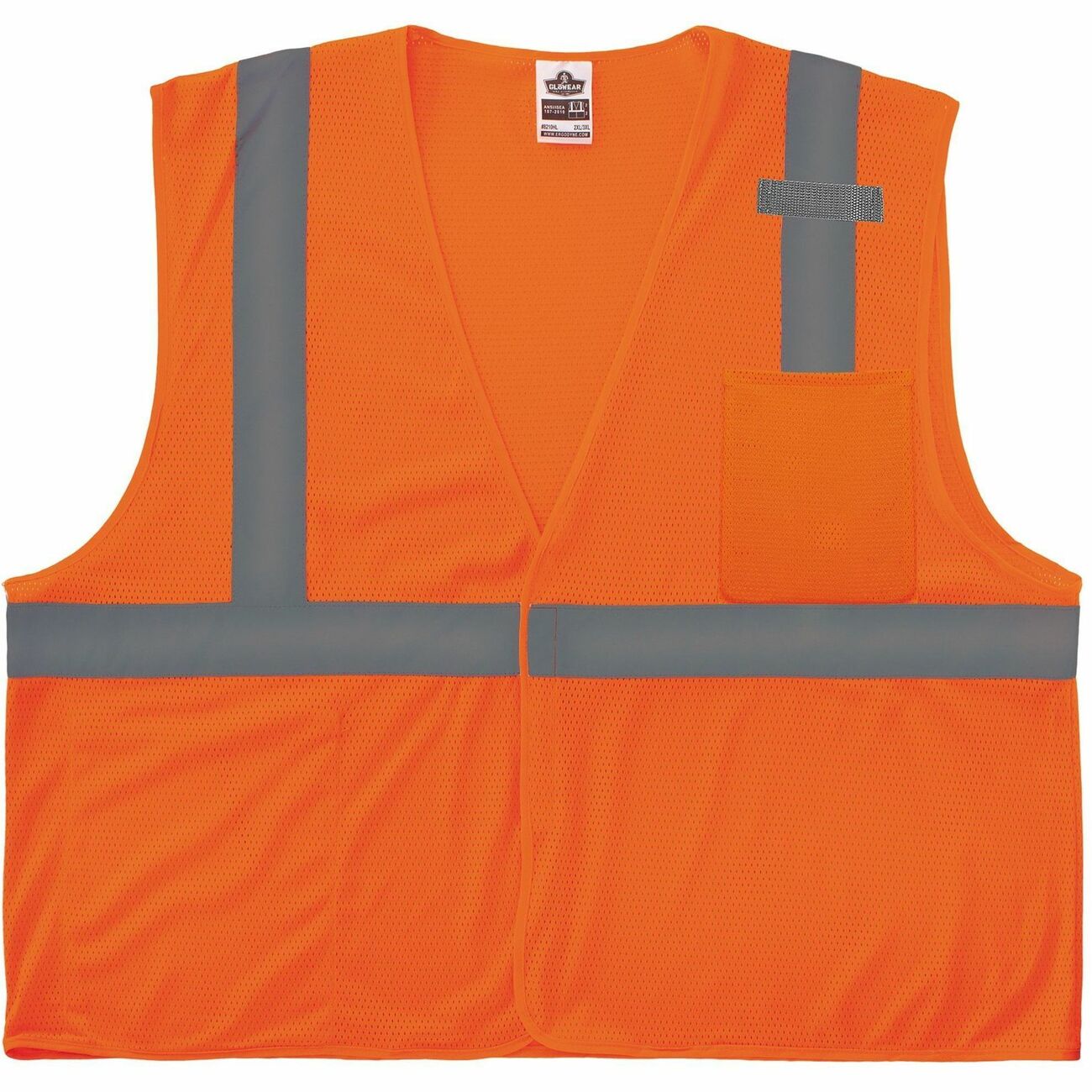 Vest Econo Mesh Hl Orng Xs