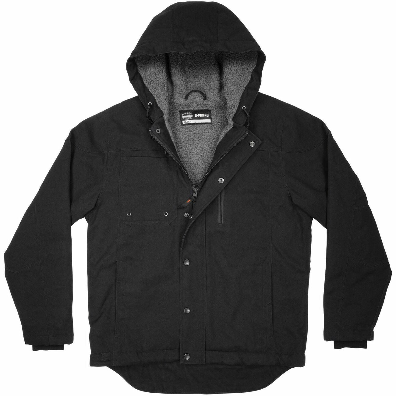 Jacket Work Canvas Black Xl