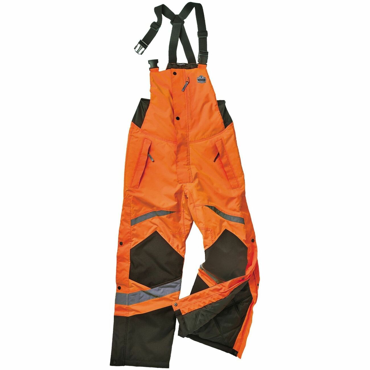 Bibs Insulated Orange 2X