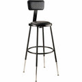 National Public Seating 6400 Series Heavy-Duty Padded Stools