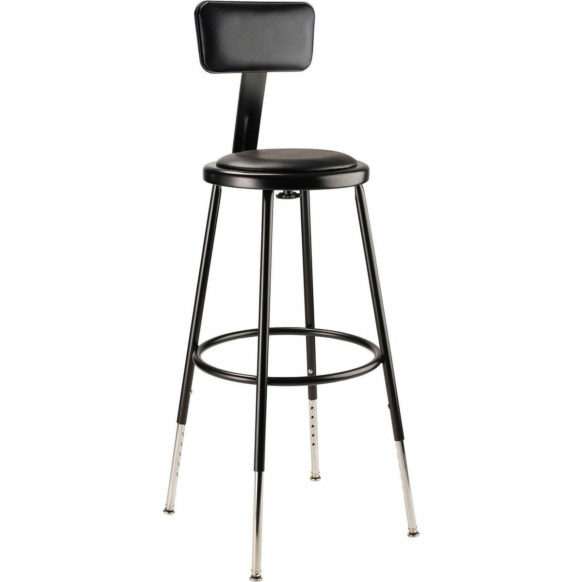 National Public Seating 6400 Series Heavy-Duty Padded Stools