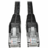 Tripp Lite series 25-ft. Cat6 Black Gigabit Patch Cord Snagless Molded