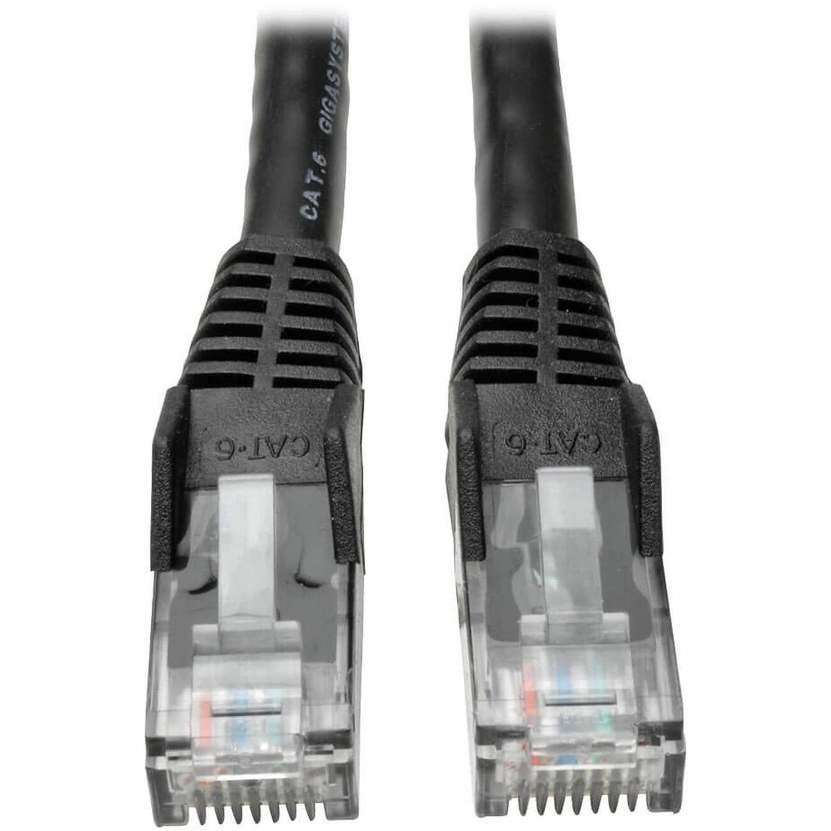 Tripp Lite series 25-ft. Cat6 Black Gigabit Patch Cord Snagless Molded