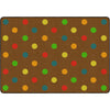 Rug Classroom Dots Muted