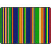 Rug Clsrm Stripes Primary