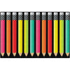 Rug Seat Schoolgirl Pencils