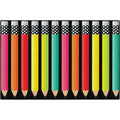 Rug Seat Schoolgirl Pencils