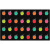 Rug Seat Schlgirl Apples Bk