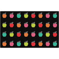 Rug Seat Schlgirl Apples Bk