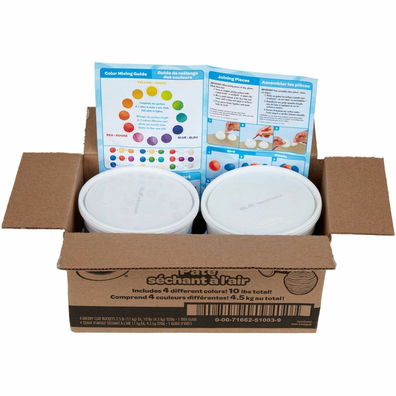Crayola Clay Airdry Clspk 4Pk