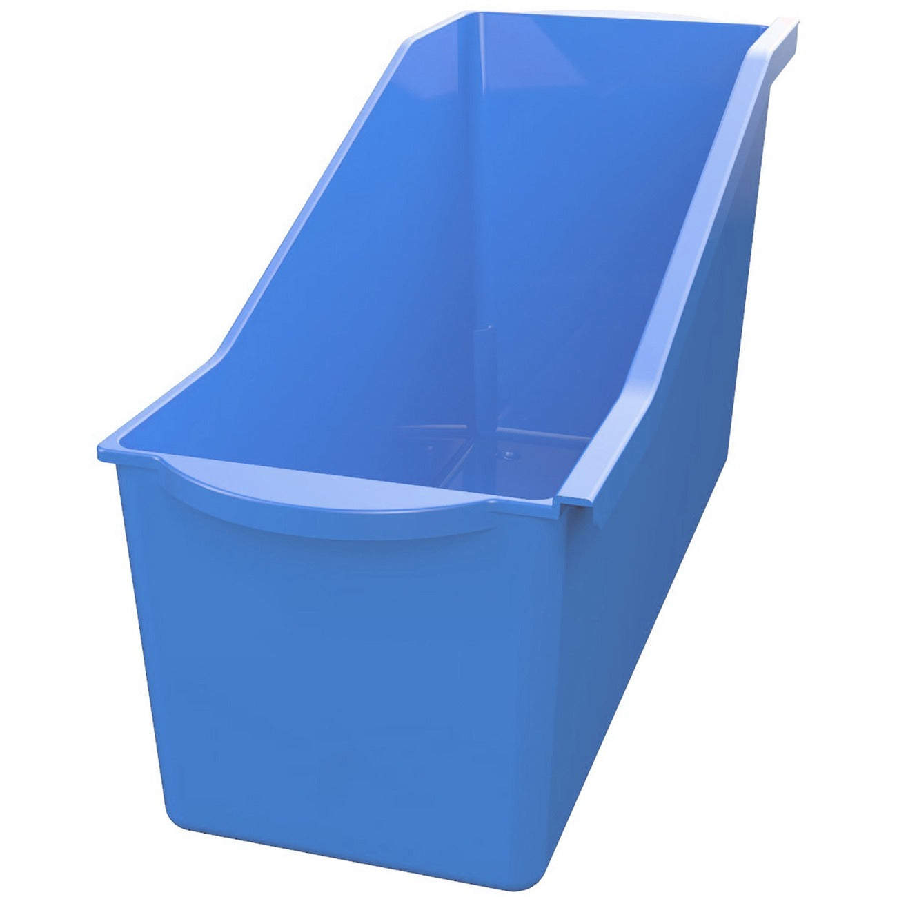 deflecto Book Bin Blue