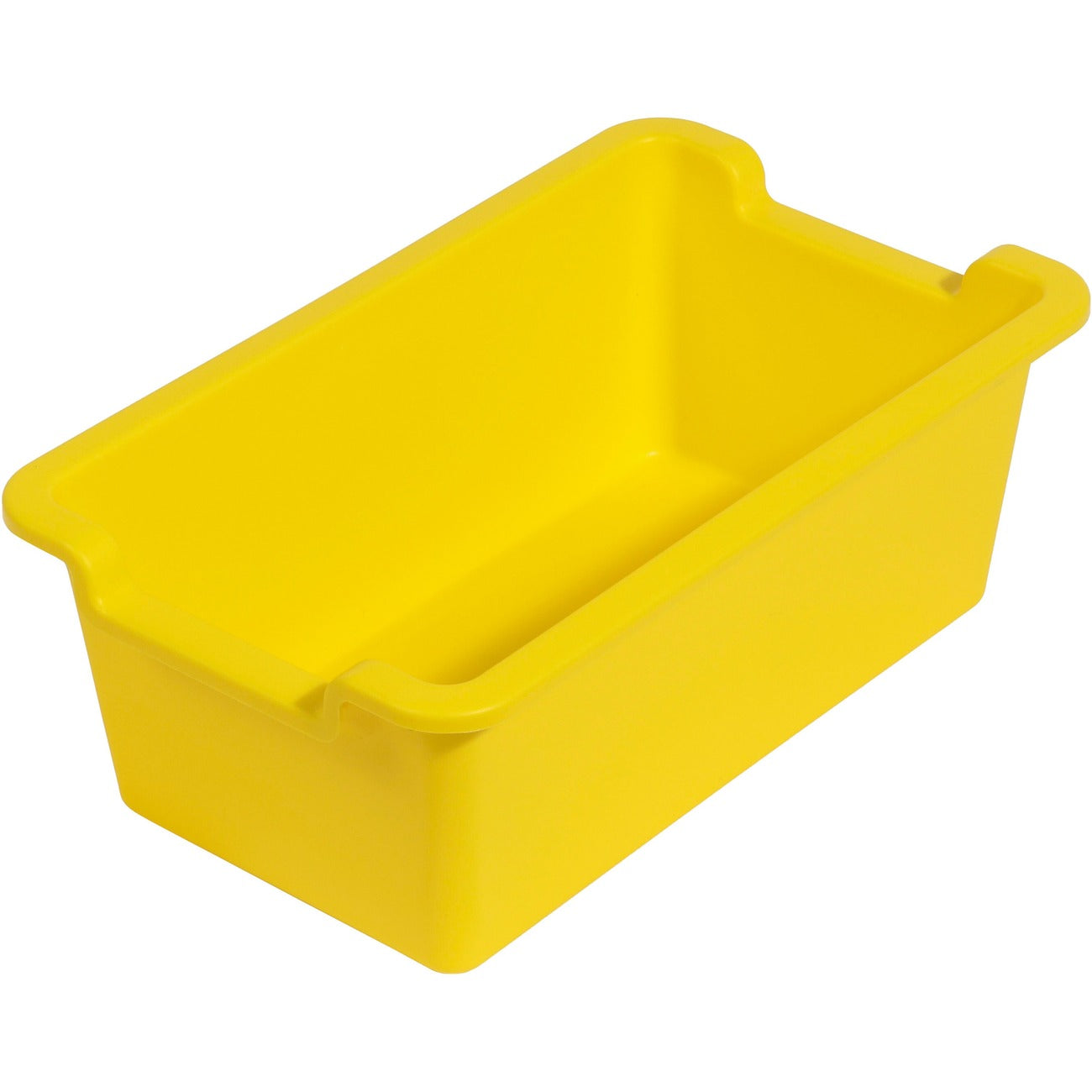 deflecto Bin Rectangle Yellow