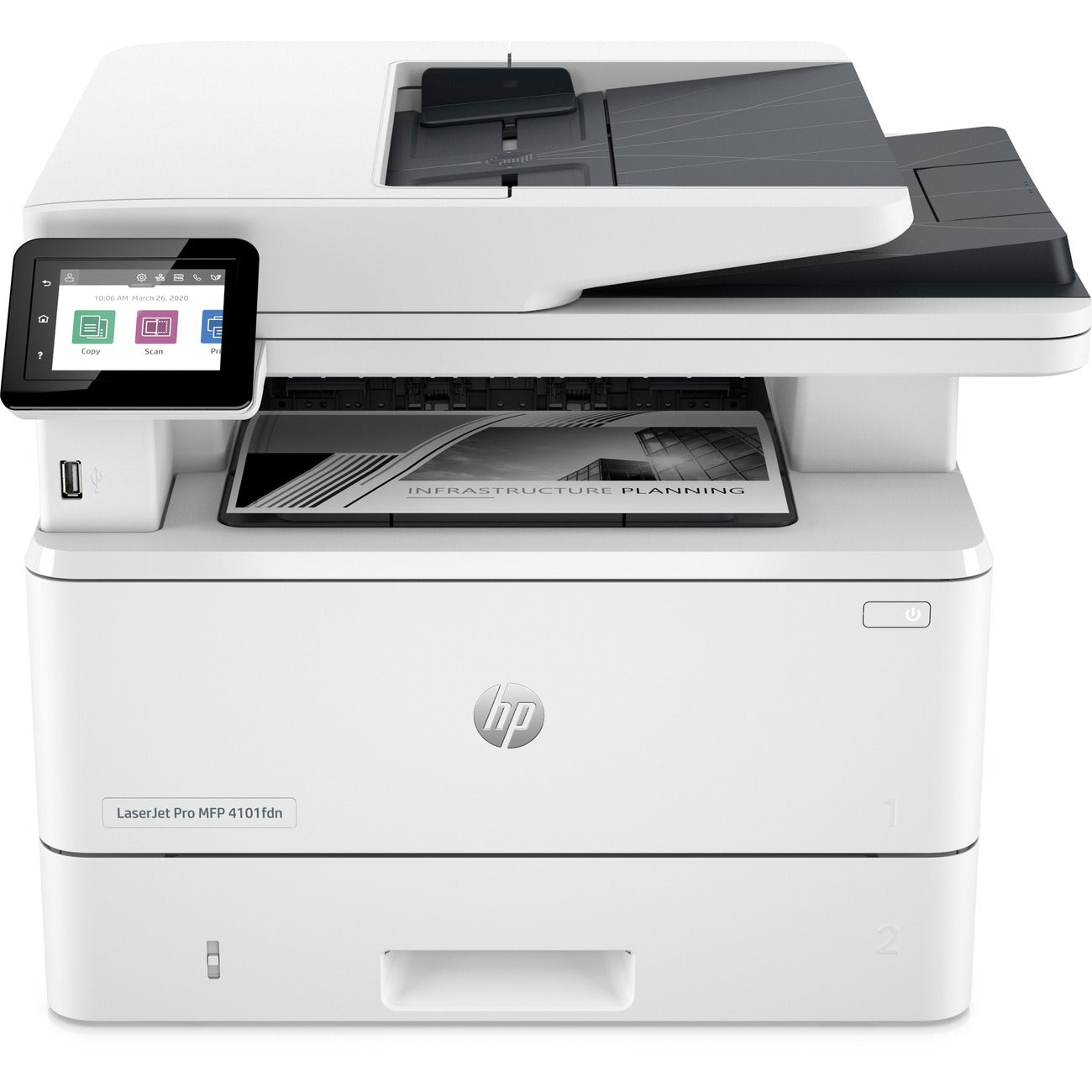 HP Printer Mono Lj Pro4101Fdne