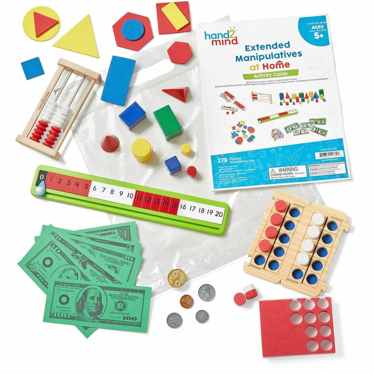 Learning Resources K-2 Extended Math Manipulatives Kit