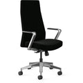 HON Chair Exechbck Fixarm Pol Blk