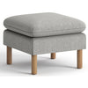 HON Ottoman Lounge Fabric Gry