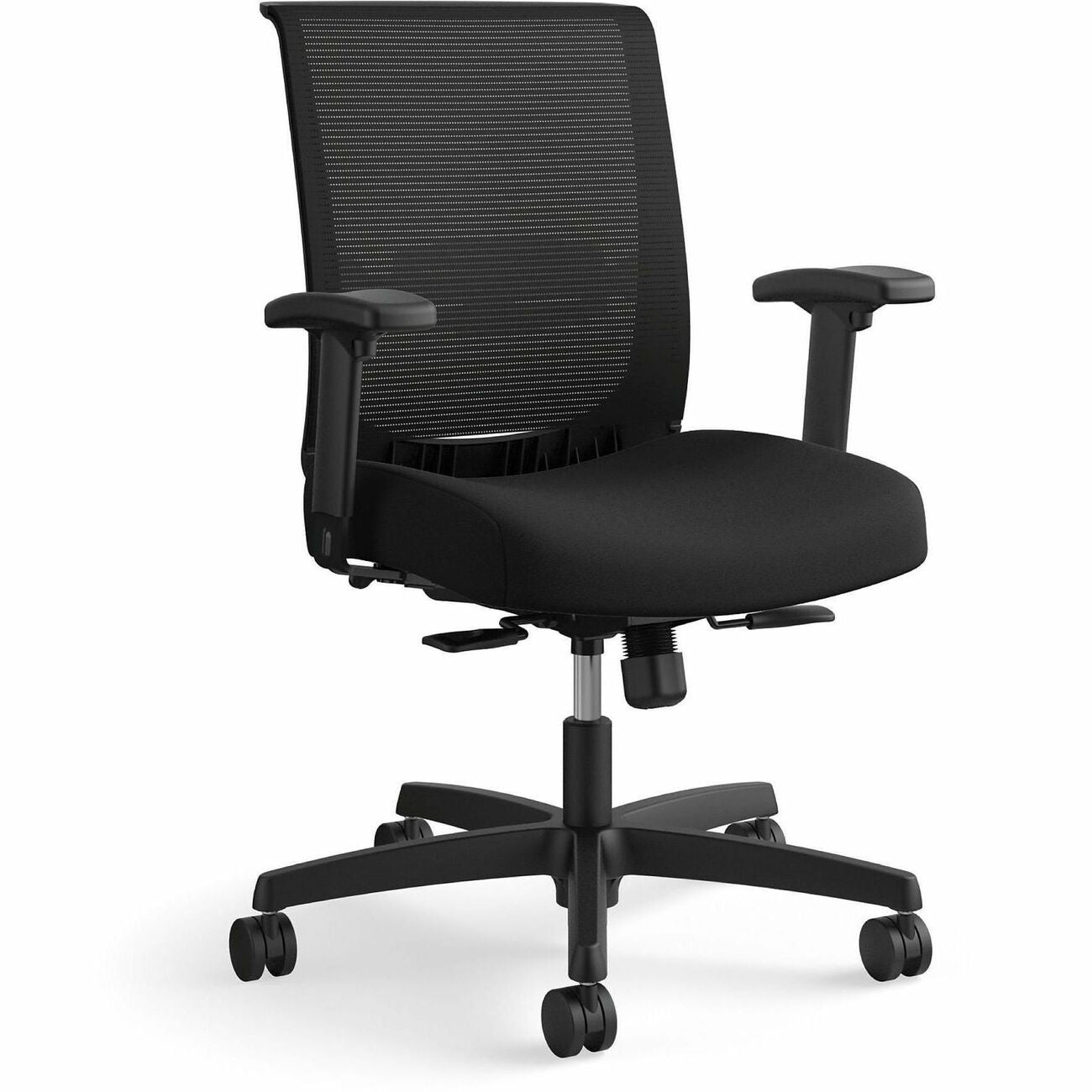 HON Chair Task Adjarm Blk