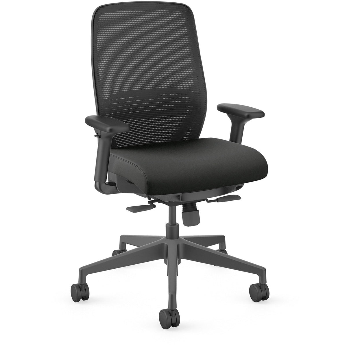 HON Chair Task Adjarm Mshbk Blk