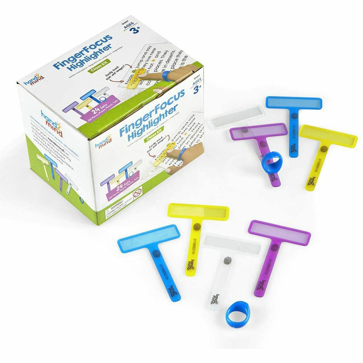Learning Resources FingerFocus Highlighter Class Kit
