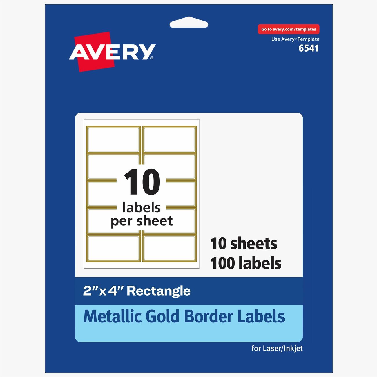 Avery Label Addres Gdbrdr 2X4 100