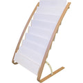 Floor Display 8X2 White Steel