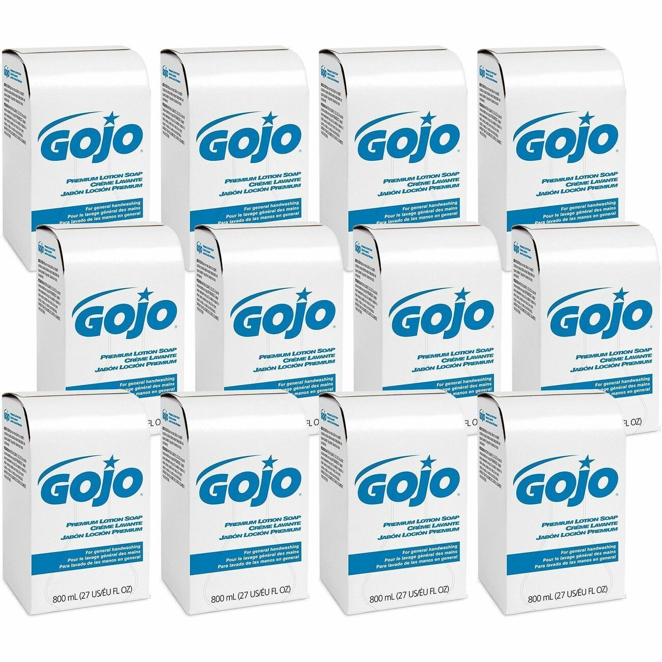 GOJO Soap Lotion Refill 800Ml 12Ct