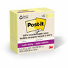 Post-it&reg; Recycled Super Sticky Notes