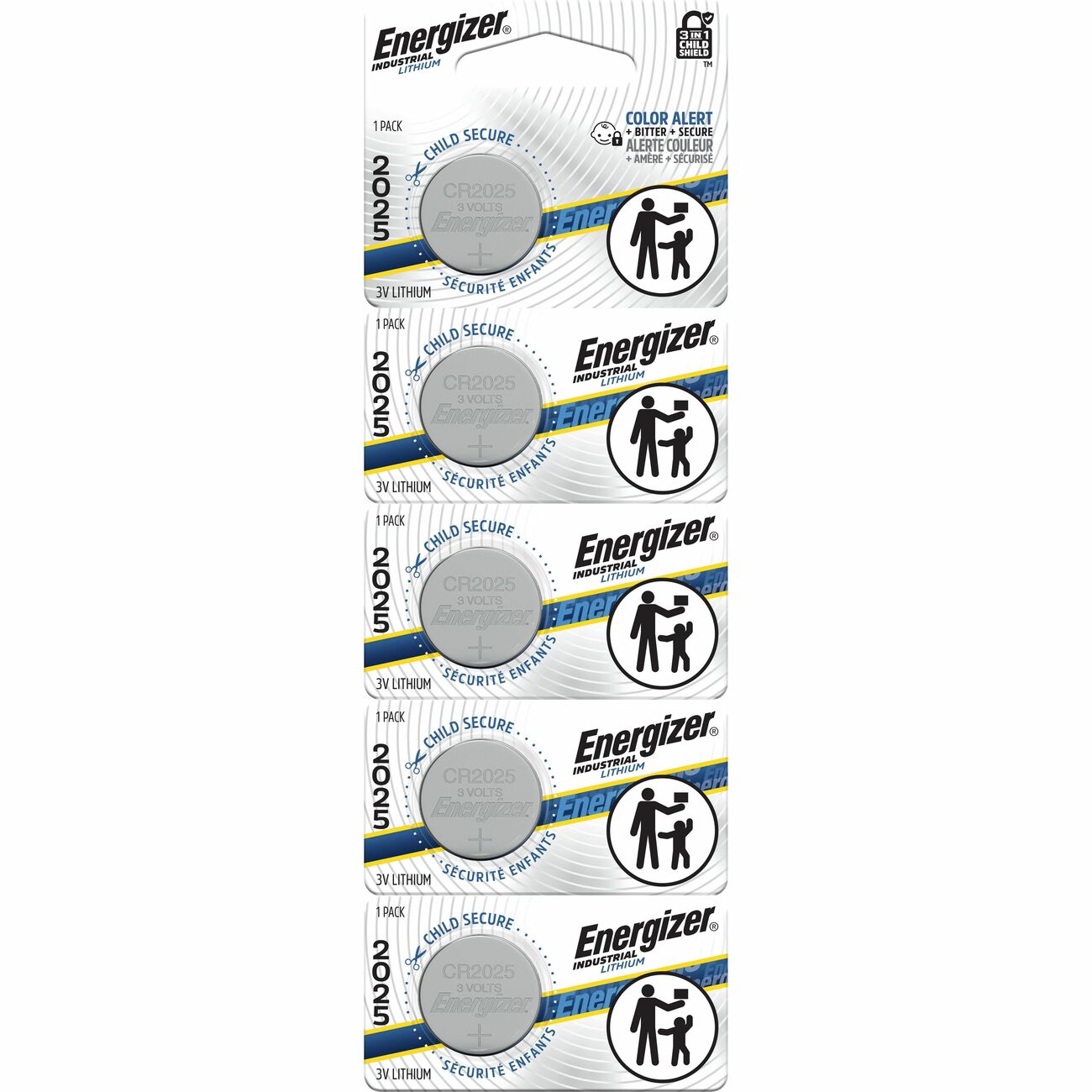 Energizer Battery Lthm Ind 2025 5Pk Tr S