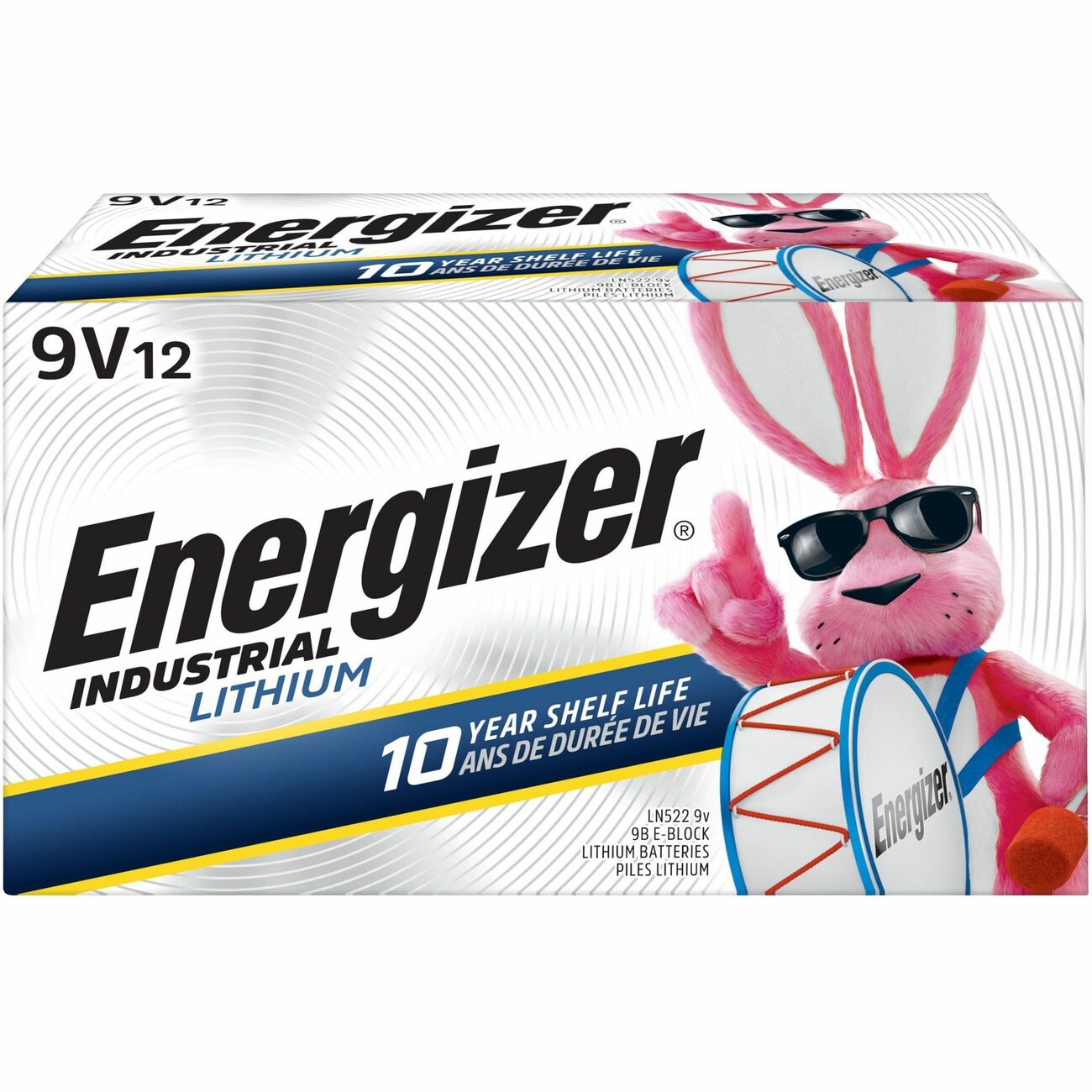 Energizer Battery Lthm Ind 9V 12Pk