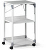 Durable Trolley Mobile Media Gray