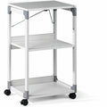 Durable Trolley Mobile Media Gray