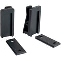 Durable Tablet Wall Dock Chrcal Gry