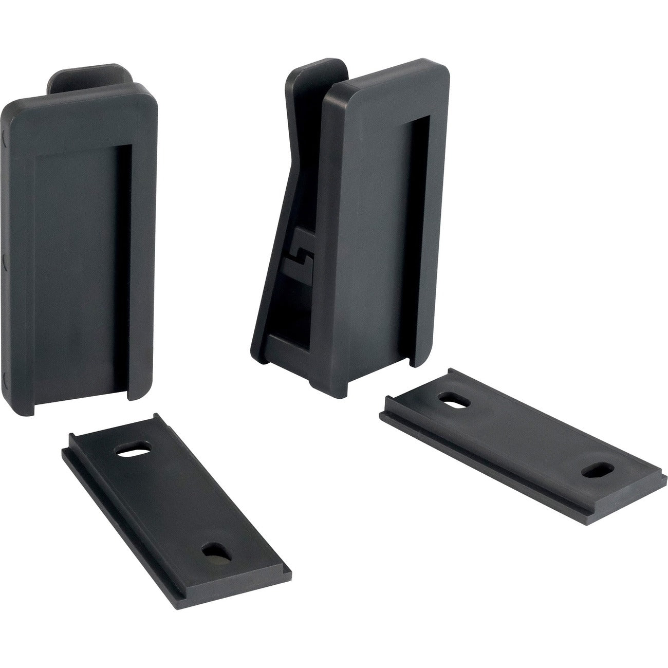 Durable Tablet Wall Dock Chrcal Gry