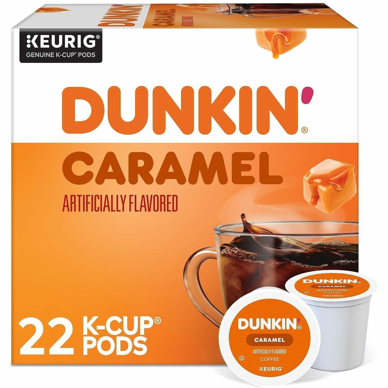 Dunkin Caramel Me Crazy Coffee