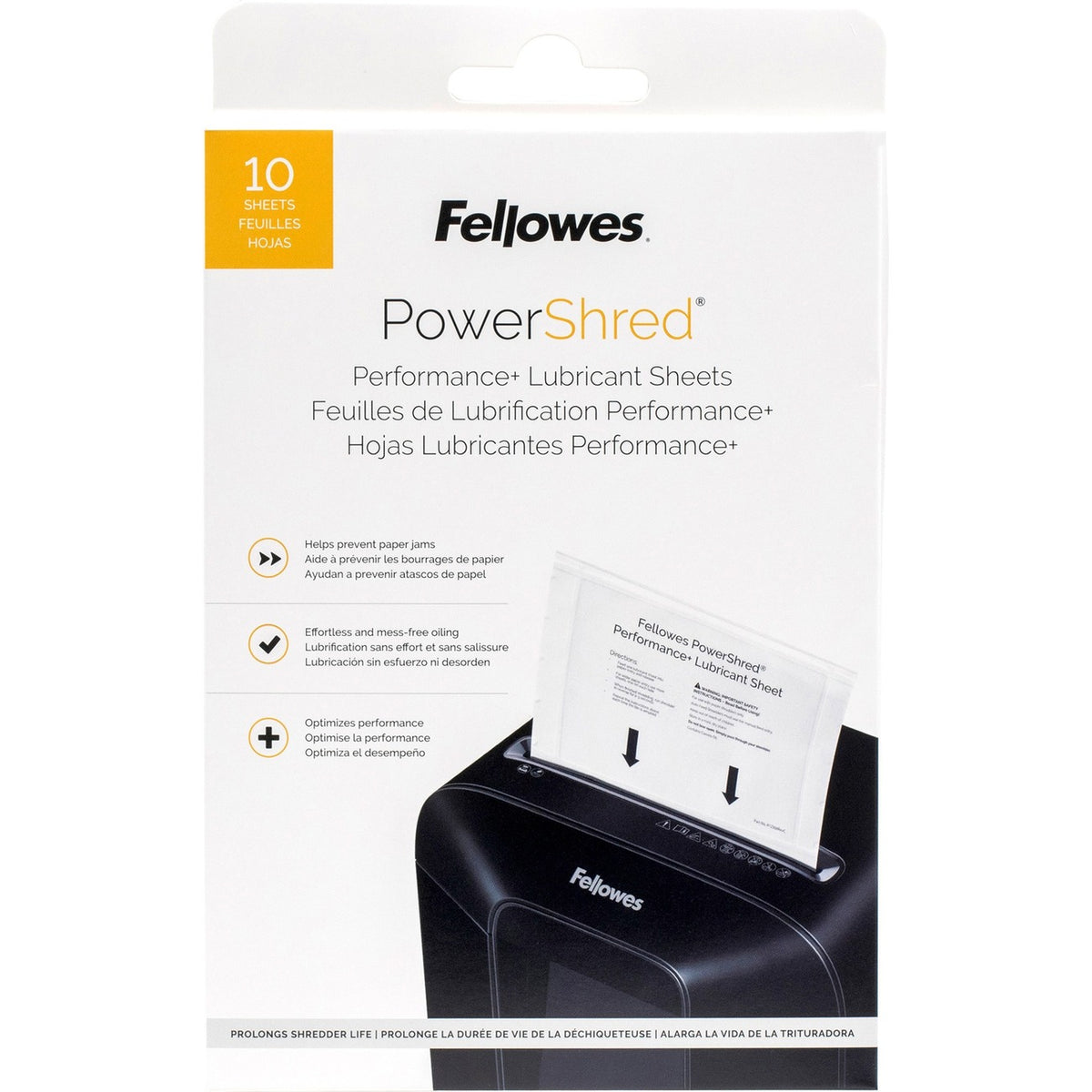 Fellowes Oil Shredder 10 Sheets