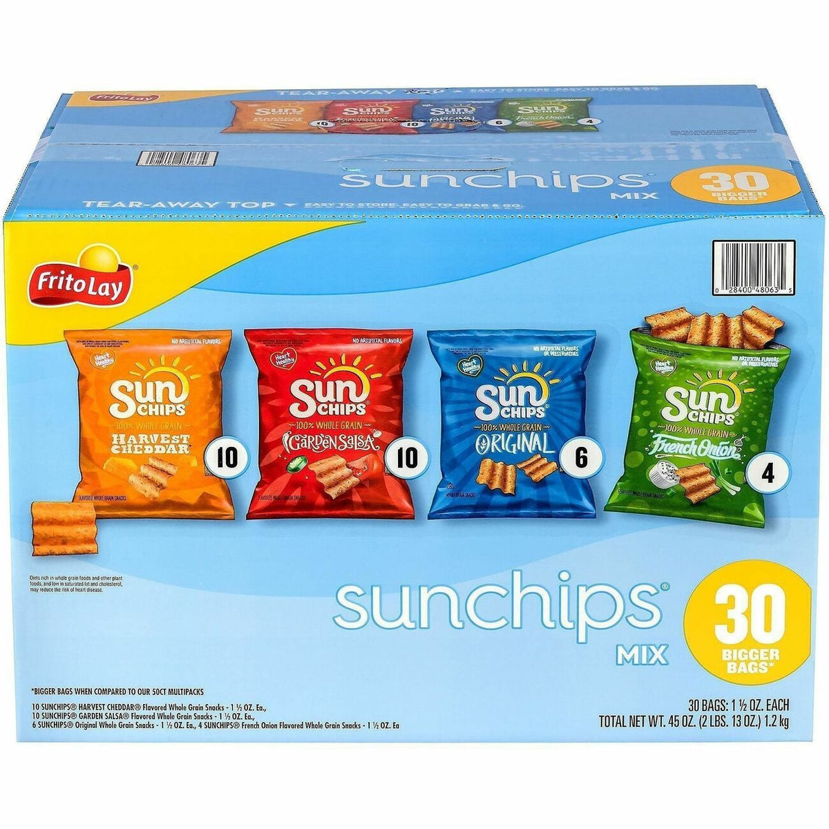 Food Sunchips Vrty 30Ct