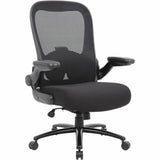 Boss Heavy Duty Flip Arm Mesh Chair