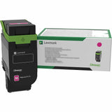 Lexmark Original Laser Toner Cartridge - Box - Return Program - Magenta - 1 Each
