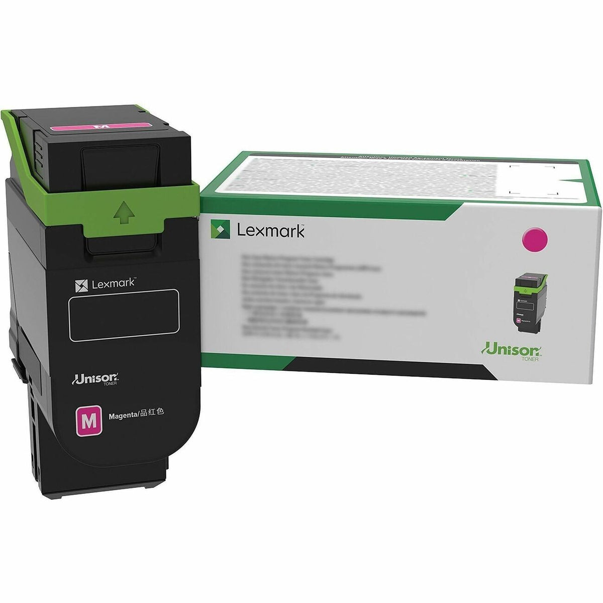 Lexmark Original Laser Toner Cartridge - Box - Return Program - Magenta - 1 Each