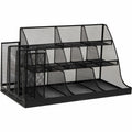 Organizer 2Tier Bamboo Blk
