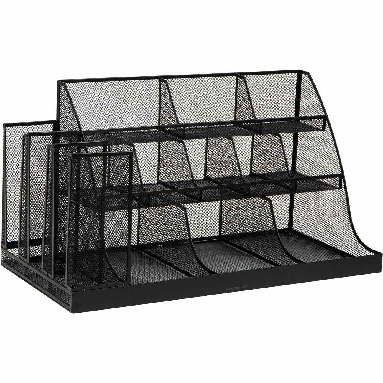 Organizer 2Tier Bamboo Blk