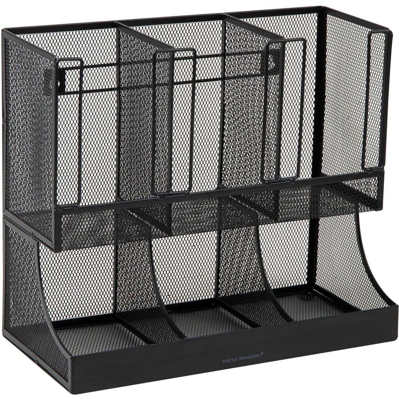 Organizer 6Compartment Blk