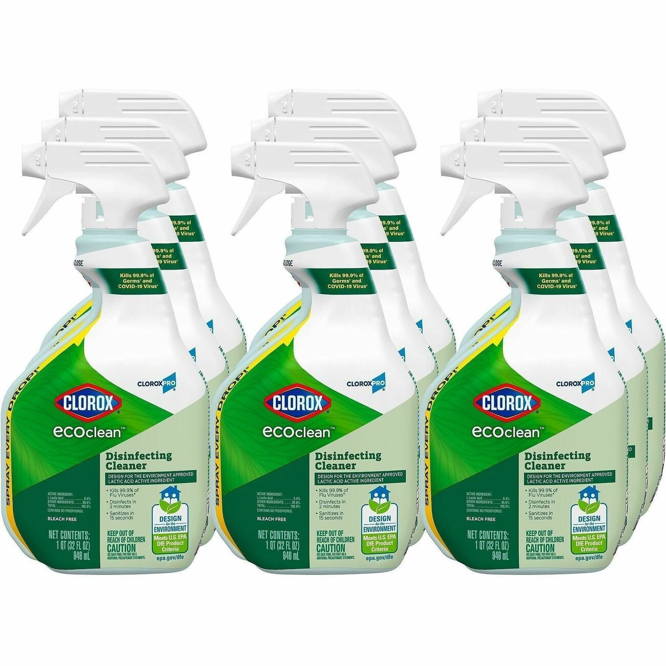 Clorox Cleaner Dsnfct Ecocln Spry 32Z